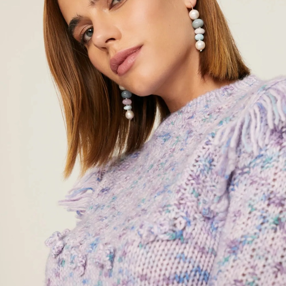 Loveshackfancy Koru Pullover Wool Sweater - image 4